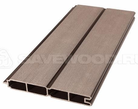 Заборный профиль из ДПК Savewood SW Agger матовый терракот купить в Комсомольск-на-Амуре