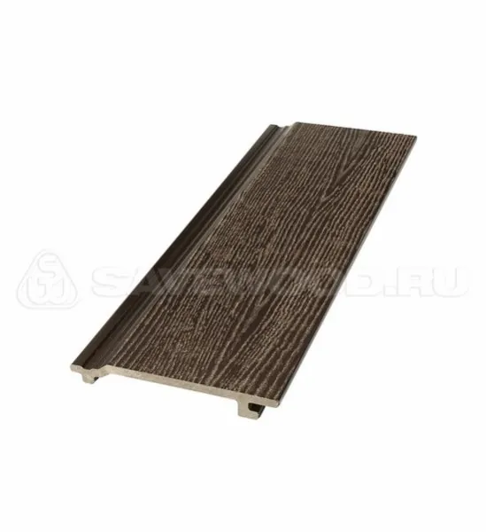 Сайдинг из дпк savewood sw-sorbus радиальный распил темно-коричневый купить в Комсомольск-на-Амуре