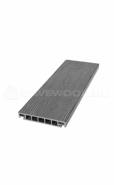 Террасная доска из ДПК SW Salix (S) (R) пепельный купить в Комсомольск-на-Амуре