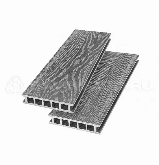 Террасная доска из ДПК SW-Fagus «SaveWood» пепельный купить в Комсомольск-на-Амуре
