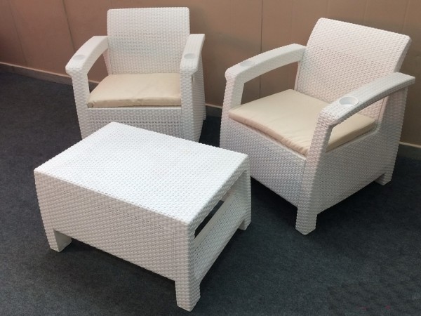 Комплект Yalta Balcony Set белый купить в Комсомольск-на-Амуре