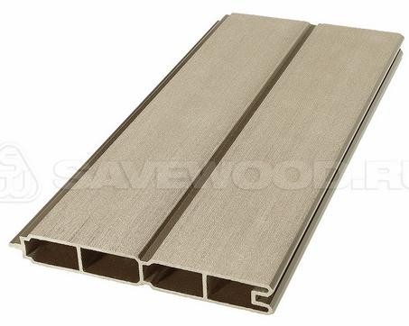 Заборный профиль из ДПК Savewood SW Agger матовый тик купить в Комсомольск-на-Амуре
