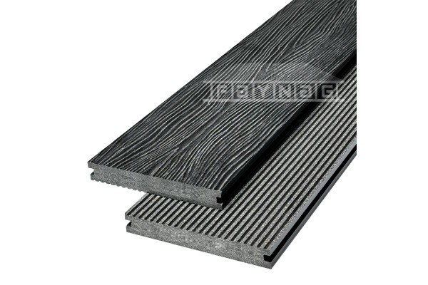 Террасная доска из ДПК Faynag Premium Massive 3D — Кварц купить в Комсомольск-на-Амуре