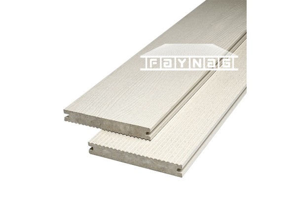 Террасная доска из ДПК Faynag Premium Massive 3D — Слоновая кость купить в Комсомольск-на-Амуре