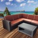 Комплект Rattan Premium Corner. купить в Комсомольск-на-Амуре