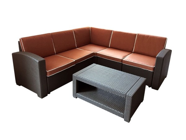 Комплект Rattan Premium Corner. купить в Комсомольск-на-Амуре