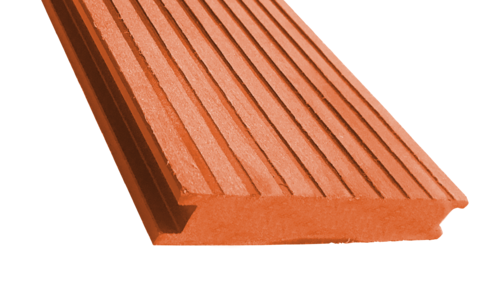Террасная доска из ДПК ECODECKING Premium Терракот купить в Комсомольск-на-Амуре