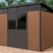 Сарай Defender из ДПК 9х7 (5.95 кв.м) купить в Комсомольск-на-Амуре