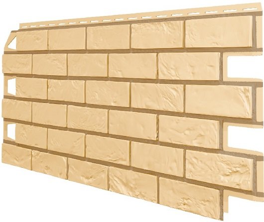 Фасадная панель VOX Vilo Brick Песочный купить в Комсомольск-на-Амуре