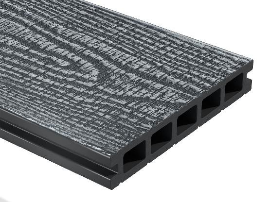 Террасная доска из ДПК WOODVEX Expert Antique Stone Gray купить в Комсомольск-на-Амуре