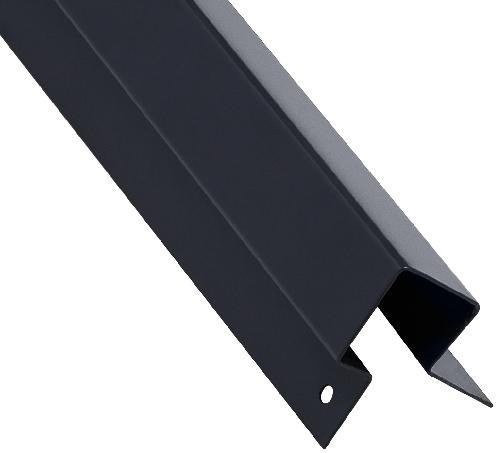 Внешний Асимметричный угол FCS Group RAL 7024 купить в Комсомольск-на-Амуре