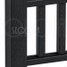 Комплект крышка/юбка для столба SEQUOIA BLACK купить в Комсомольск-на-Амуре