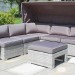 Диван-Трансформер AFINA плетеный из иск. ротанга AFM-320G Grey купить в Комсомольск-на-Амуре