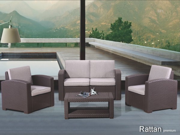 Уличный диваны и кресла Rattan Premium 4 купить в Комсомольск-на-Амуре