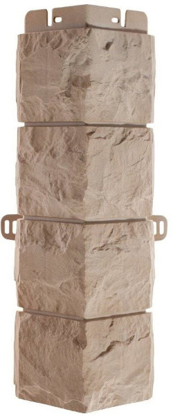 Фасадная панель Наружный угол фагот (талдомский), 0,45 х 0,13м (н) купить в Комсомольск-на-Амуре