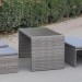 Диван-Трансформер AFINA плетеный из иск. ротанга S330G-W78 Grey купить в Комсомольск-на-Амуре