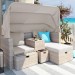 Комплект мебели AFINA плетеной из иск. ротанга AFM-330 Beige купить в Комсомольск-на-Амуре