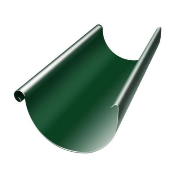 Водосток Grand Line 125x90 – Желоб 3м RAL 6005 купить в Комсомольск-на-Амуре