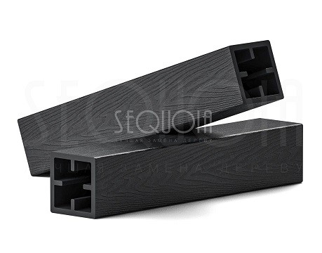 Столб SEQUOIA Evolution 3D WOOD BLACK купить в Комсомольск-на-Амуре
