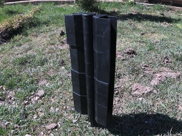 Угловой элемент поворотный, пластиковый от 60° до 300° для доски 300х30 мм из ДПК чёрный Holzhof купить в Комсомольск-на-Амуре