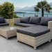 Комплект мебели AFINA плетеной из иск. ротанга YR821G Grey/Grey купить в Комсомольск-на-Амуре