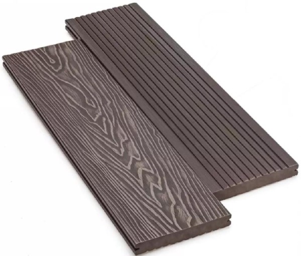 Террасная доска ДПК Deckart Monolit 3D Венге купить в Комсомольск-на-Амуре