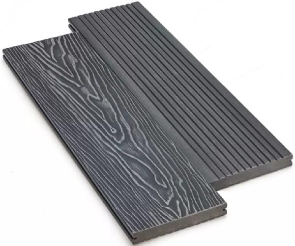 Террасная доска ДПК Deckart Monolit 3D Графит купить в Комсомольск-на-Амуре