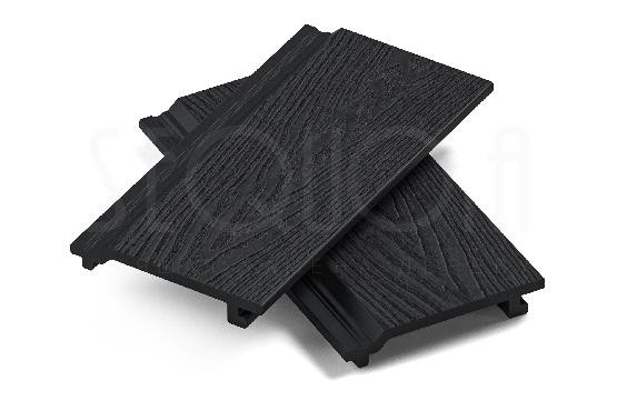 Доска фасадная ДПК 3D SEQUOIA Evolution WOOD BLACK купить в Комсомольск-на-Амуре