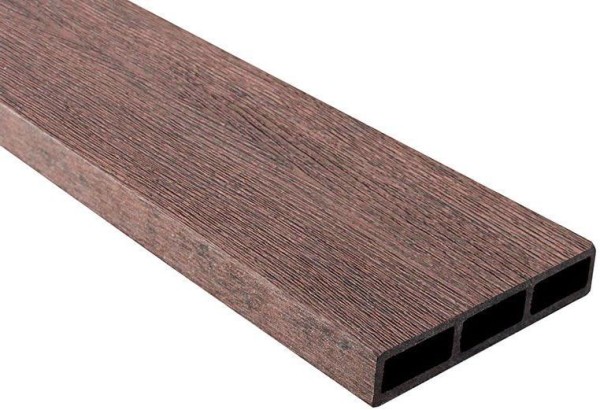 Доска 3D ДПК Outdoor STORM BROWN коричневая микс купить в Комсомольск-на-Амуре