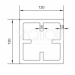 Столб SEQUOIA Evolution 3D WOOD NATURE купить в Комсомольск-на-Амуре