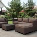 Комплект мебели AFINA плетеной из иск. ротанга YR821A Brown/Beige купить в Комсомольск-на-Амуре