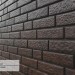 Фасадная панель Ю-Пласт Стоун Хаус Кирпич Коричневый купить в Комсомольск-на-Амуре