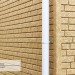 Фасадная панель Ю-Пласт Стоун Хаус Кирпич Песочный купить в Комсомольск-на-Амуре