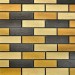 Фасадная плитка Кирисс Фасад Клинкерный кирпич 3х цветный №39 купить в Комсомольск-на-Амуре