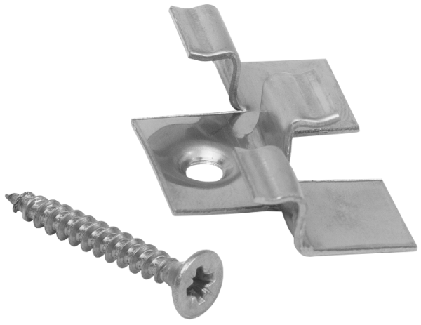 Клипса с саморезом,Grinder бесшовный монтаж 2 mm купить в Комсомольск-на-Амуре