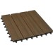 Садовый паркет дпк CM Garden Modern, 300х300 мм, PATINA BROWN (Патина коричневый) купить в Комсомольск-на-Амуре