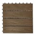 Садовый паркет дпк CM Garden Modern, 300х300 мм, PATINA BROWN (Патина коричневый) купить в Комсомольск-на-Амуре