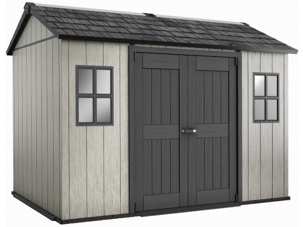 Хозблок пластиковый Oakland 11*7.5"SD (по полу внутри 8,0 кв.м.) Можно красить купить в Комсомольск-на-Амуре