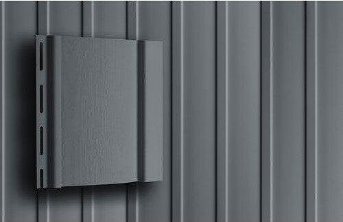 Сайдинг Вертикальный Grand Line Acryl Графит купить в Комсомольск-на-Амуре