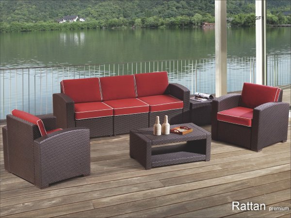 Уличные диваны и кресла коллекции Rattan Premium 5  купить в Комсомольск-на-Амуре
