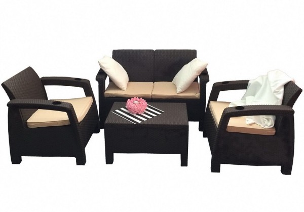 Комплект Yalta Terrace Set венге купить в Комсомольск-на-Амуре