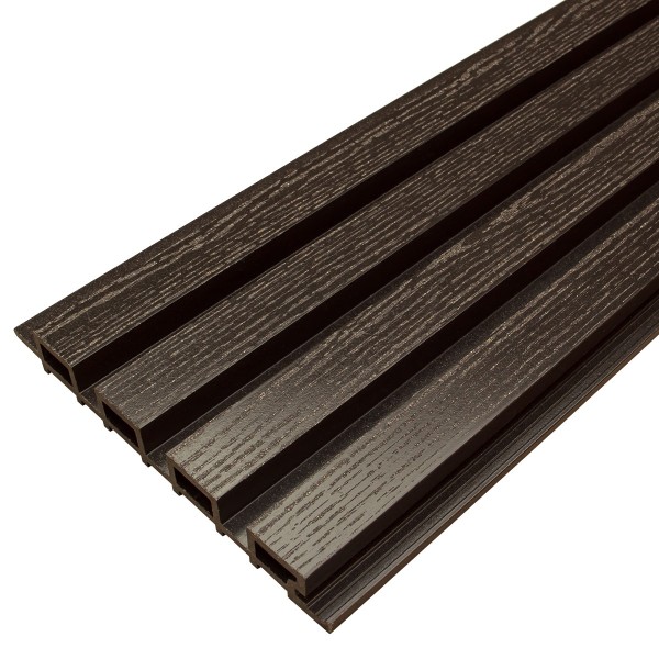Фасадная доска из ДПК Faynag Wood Рейка Венге купить в Комсомольск-на-Амуре
