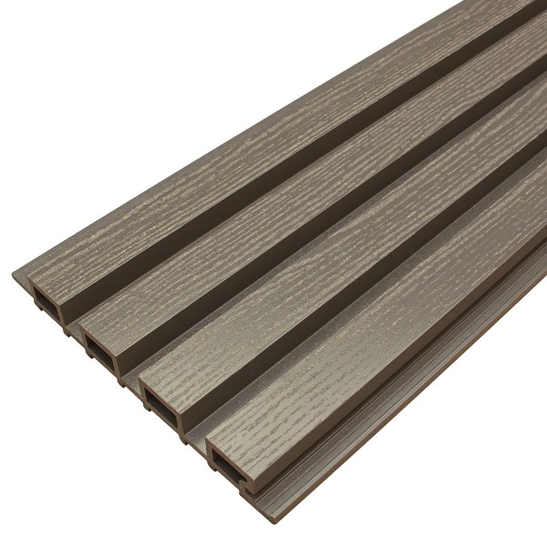 Фасадная доска из ДПК Faynag Wood Рейка Графит купить в Комсомольск-на-Амуре