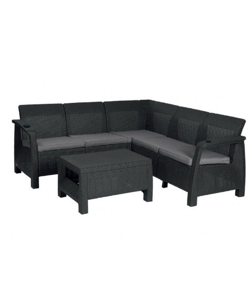 Угловой диван  Yalta Corner Set (столик в комплект не входит) купить в Комсомольск-на-Амуре