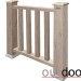 Ограждение из ДПК Outdoor Классик 3D STORM серый микс купить в Комсомольск-на-Амуре