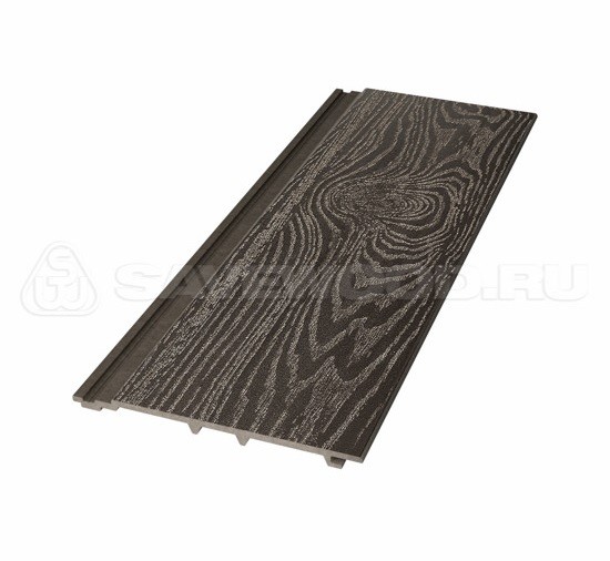 Сайдинг из дпк savewood sw-cedrus тангенциальный распил темно-коричневый купить в Комсомольск-на-Амуре