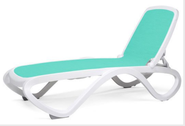 Шезлонг Omega Sky Blue купить в Комсомольск-на-Амуре
