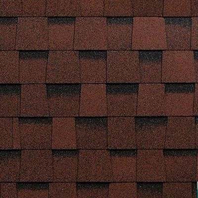 Двухслойная ламинированная черепица Shinglas, серия Фазенда – Красный купить в Комсомольск-на-Амуре