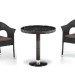 Комплект плетеной мебели AFINA из иск. ротанга T601/Y79A-W53 Brown 2Pcs купить в Комсомольск-на-Амуре
