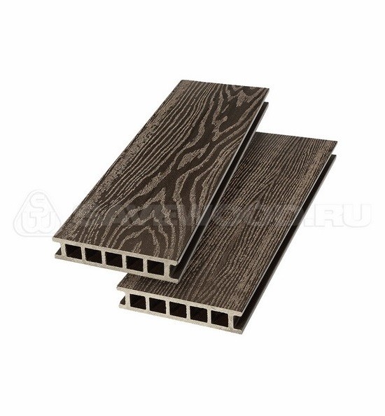 Террасная доска из ДПК SW-Fagus «SaveWood» темно-коричневый купить в Комсомольск-на-Амуре